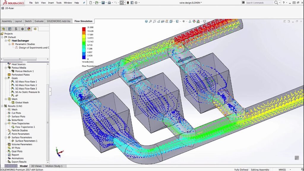 SolidWorks flow sim