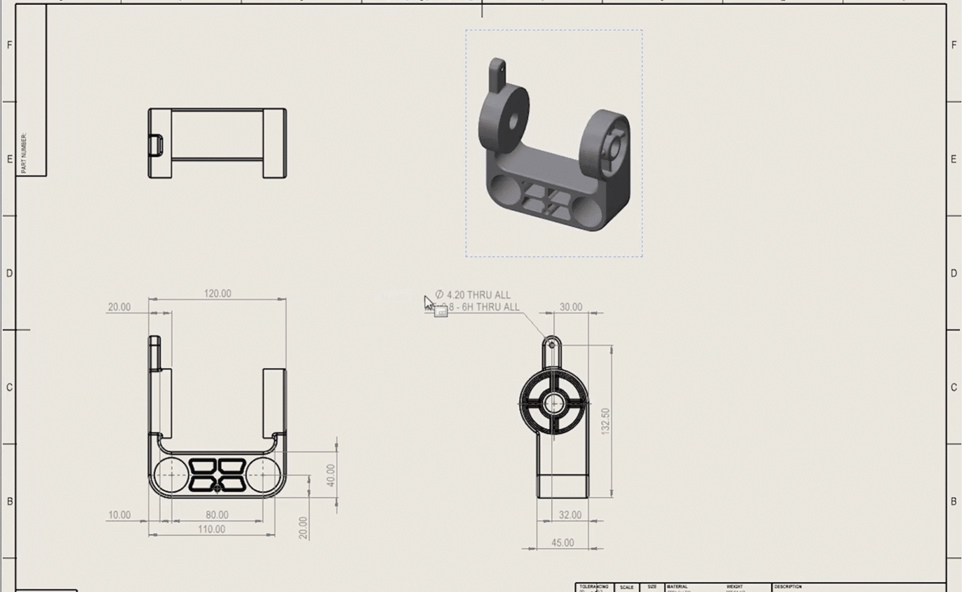 mise en plan de SolidWr